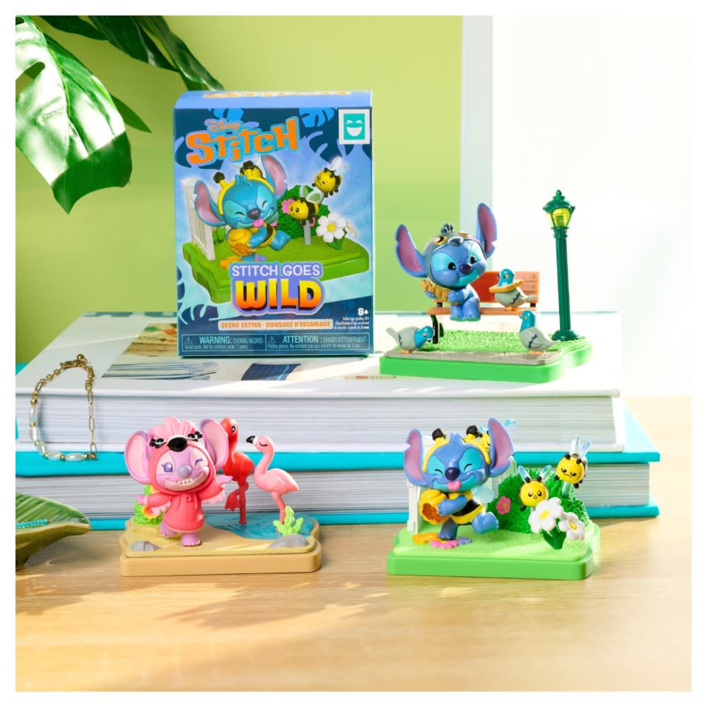 Figura Sorpresa Coleccionable Stitch Goes Wild Disney Serie Happy Haul3