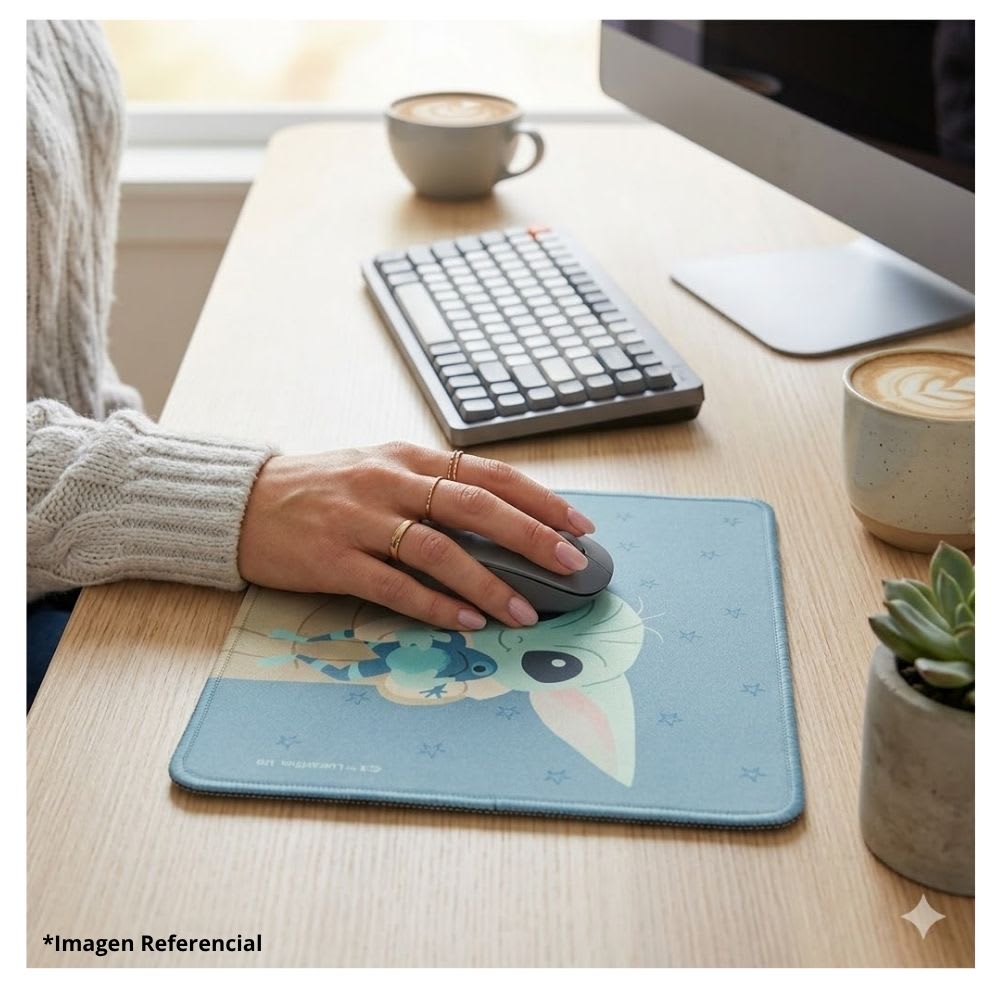 Mouse Pad Desk Baby Yoda Disney Neopreno Antideslizante 24x20 CM6
