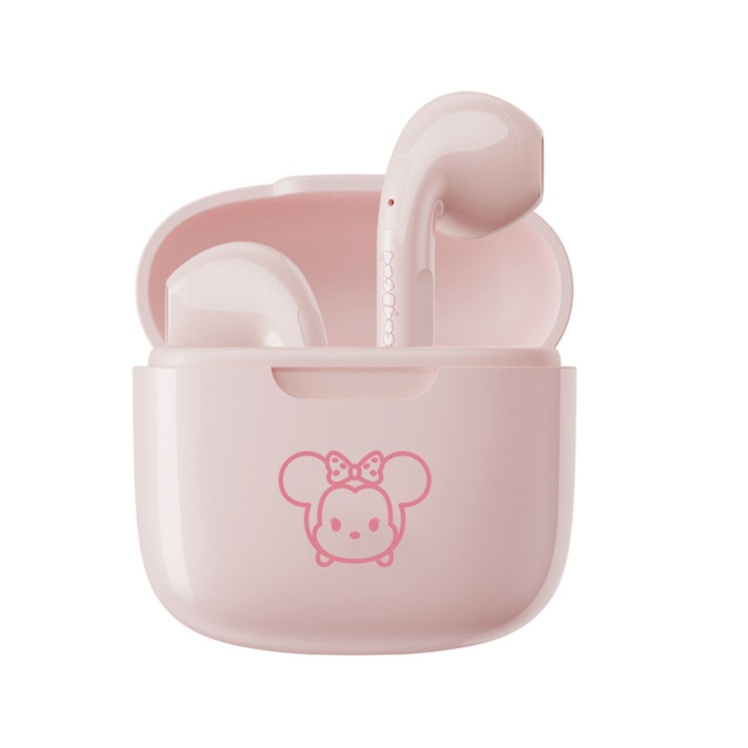 Audifonos Bluetooth Inalambricos Minnie Mouse Rosado 0