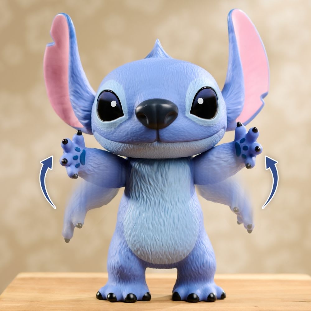 Figura Juguete Coleccionable Articulado de Vinil Stitch La Pelicula 35 cm6