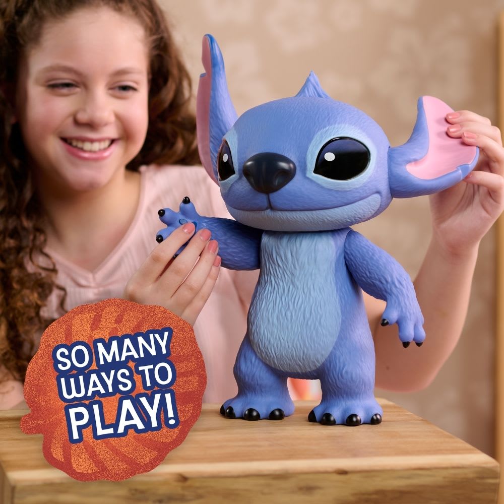 Figura Juguete Coleccionable Articulado de Vinil Stitch La Pelicula 35 cm5