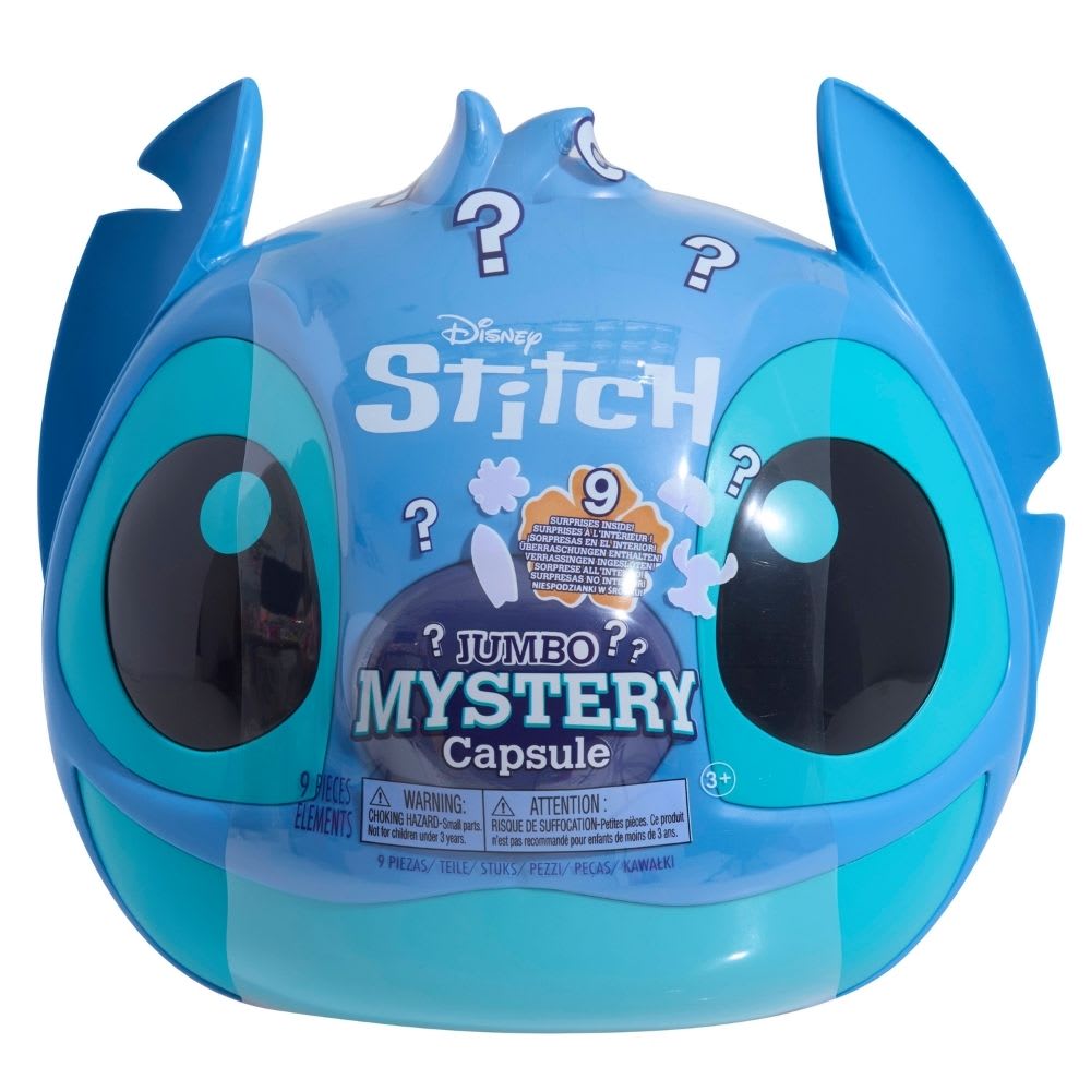 Juguete Capsula Misteriosa 10 Sorpresas Gigante Stitch 26 cm 0