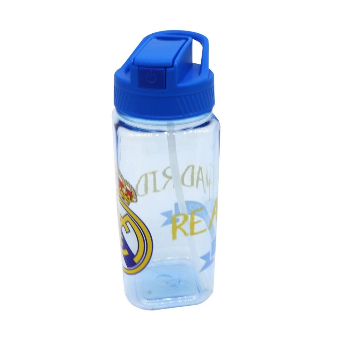 Tomatodo Escolar Botella Con Cañita Real Madrid Futbol 500 ML2