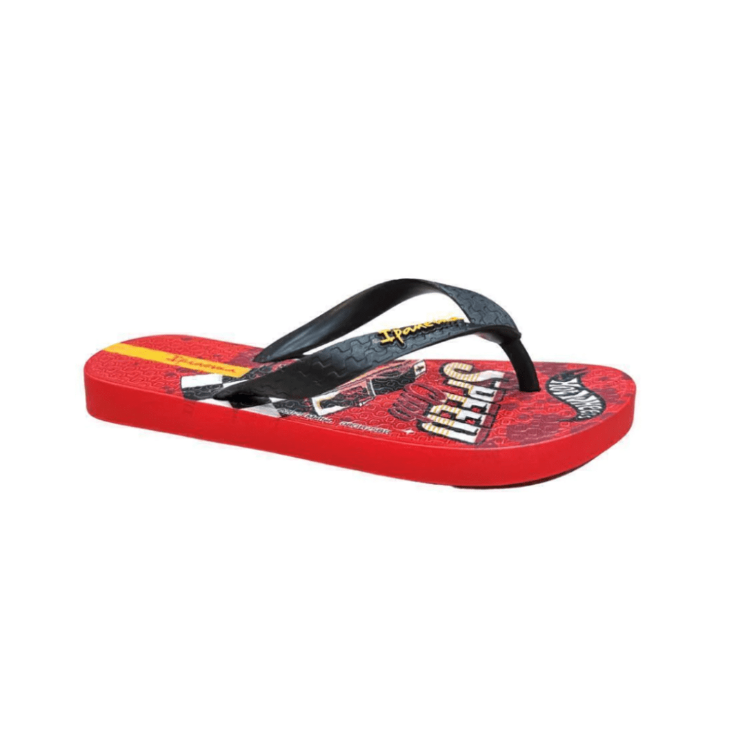 Sandalias Niño Playera Hot Wheels Ipanema Rojo3