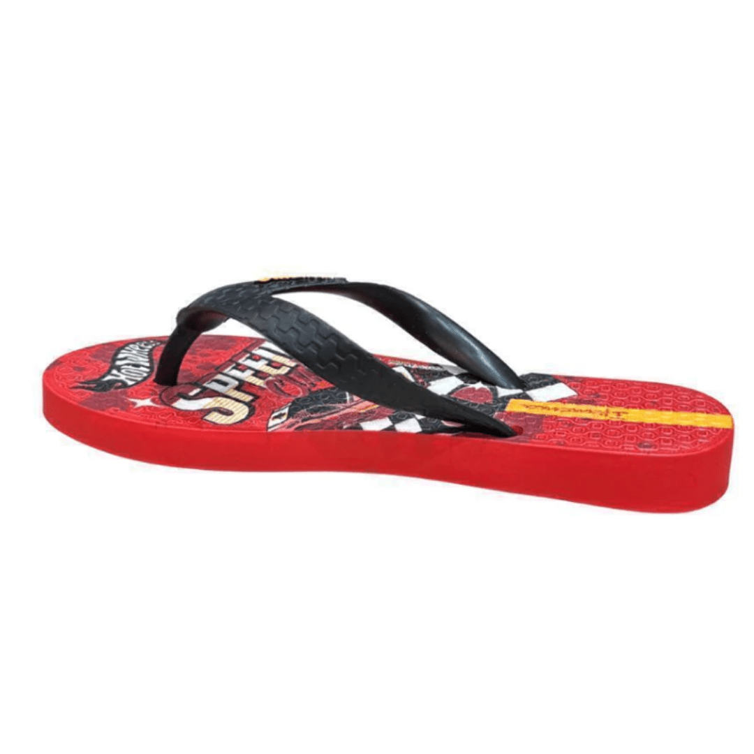 Sandalias Niño Playera Hot Wheels Ipanema Rojo4