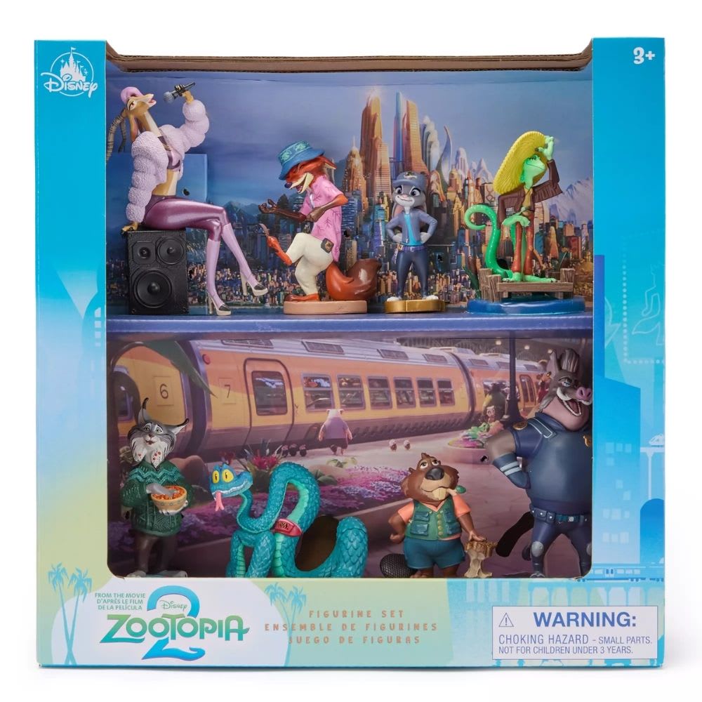 Playset Zootpopia 2 Disney Store 8 Figuras4