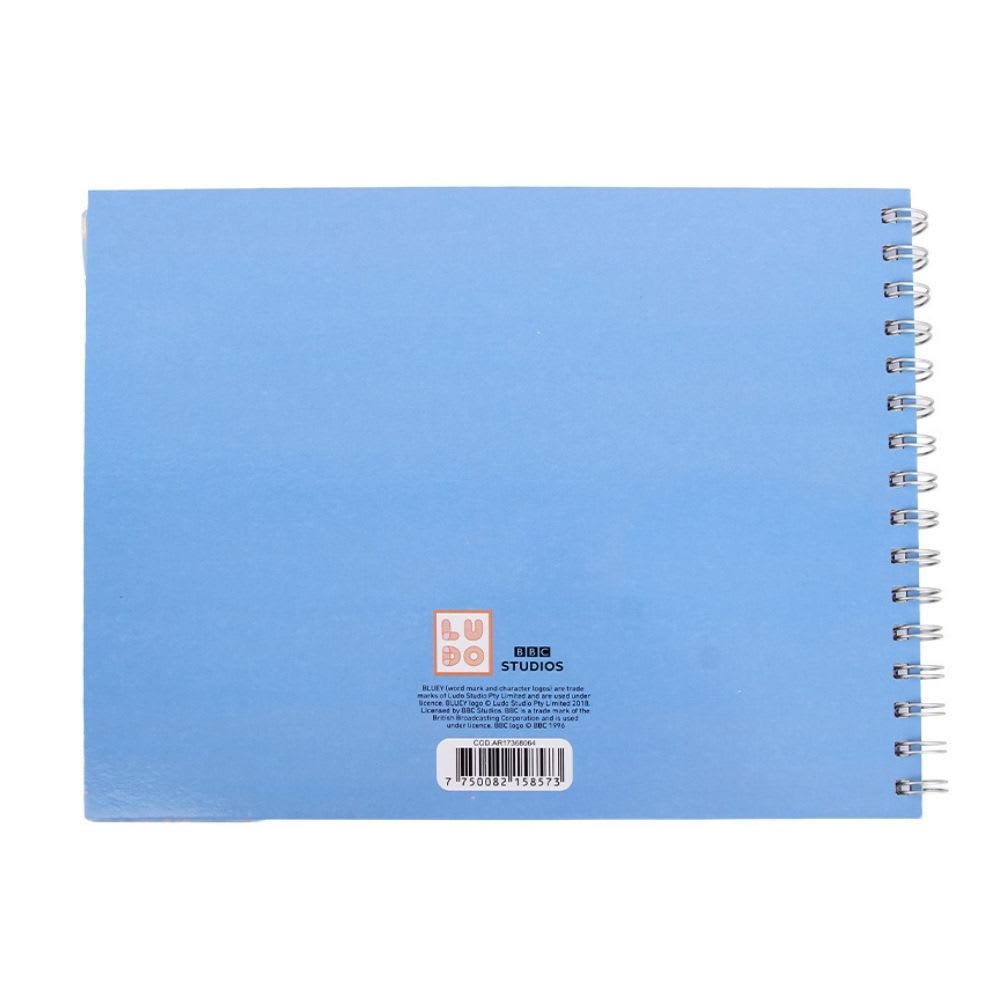 Cuaderno Set para Colorear Anillado Artesco Bluey3