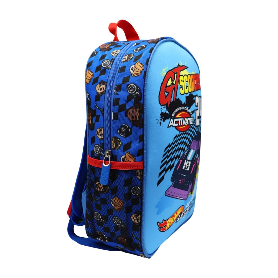 Pack Escolar Mochila y lonchera Hot Wheels Nido2