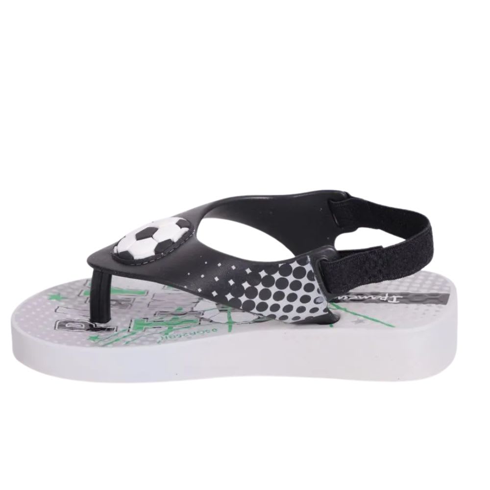 Sandalias Bebe Futbol Ipanema Blanco2