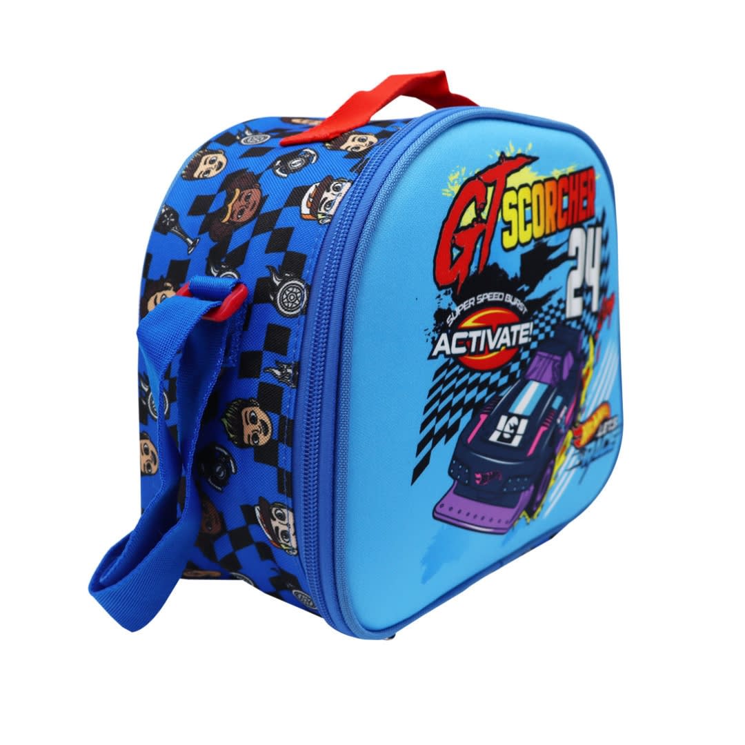 Pack Escolar Mochila y lonchera Hot Wheels Nido4