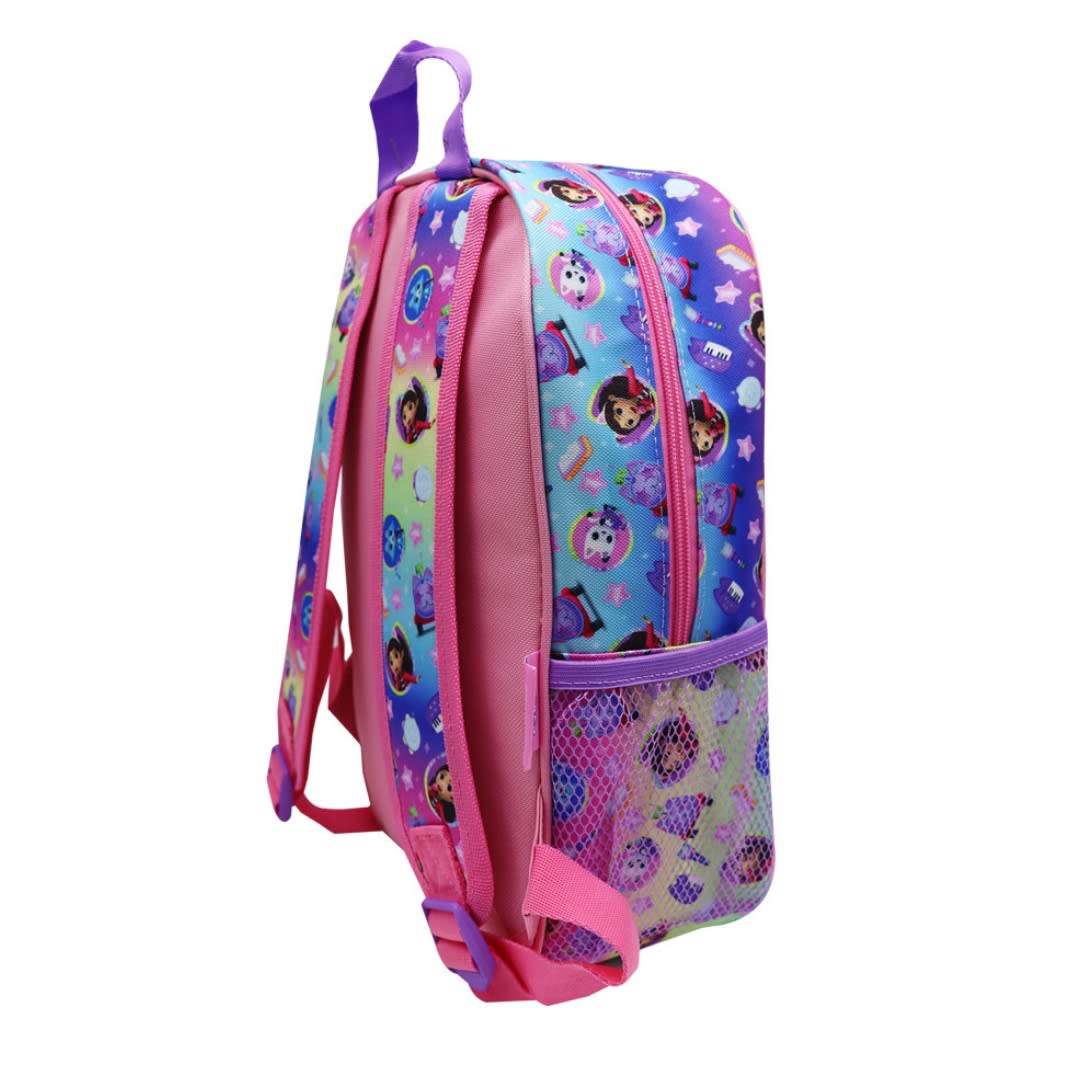 Pack Escolar Mochila y lonchera Gabby Dollhouse Nido2