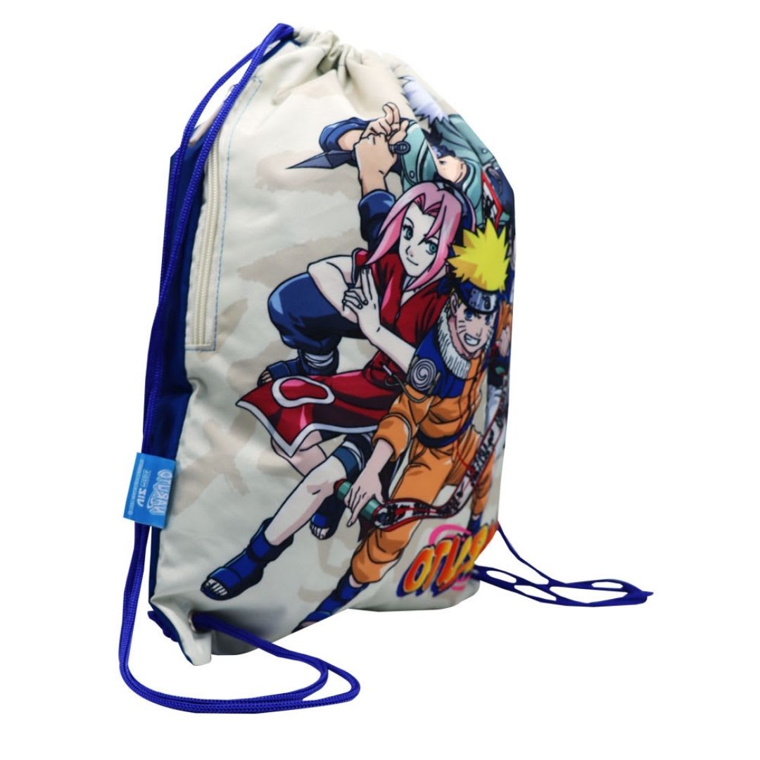 Bolsa de Aseo Escolar Naruto 42x34 cm2