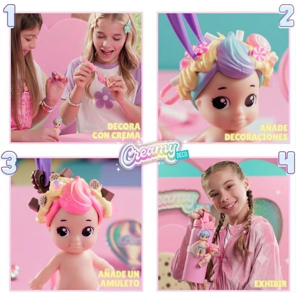 Llavero Charm Sorpresa Coleccionable Creamy Decora Tu Propio Bebe4