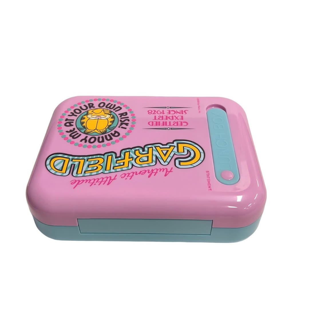 Taper Escolar Garfield Bento con cubiertos 870 ml3