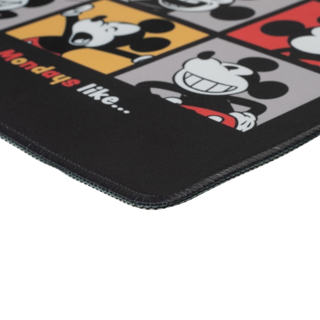 Mouse Pad Desk Mickey Mouse Disney Neopreno Antideslizante 24x20 CM Negro4