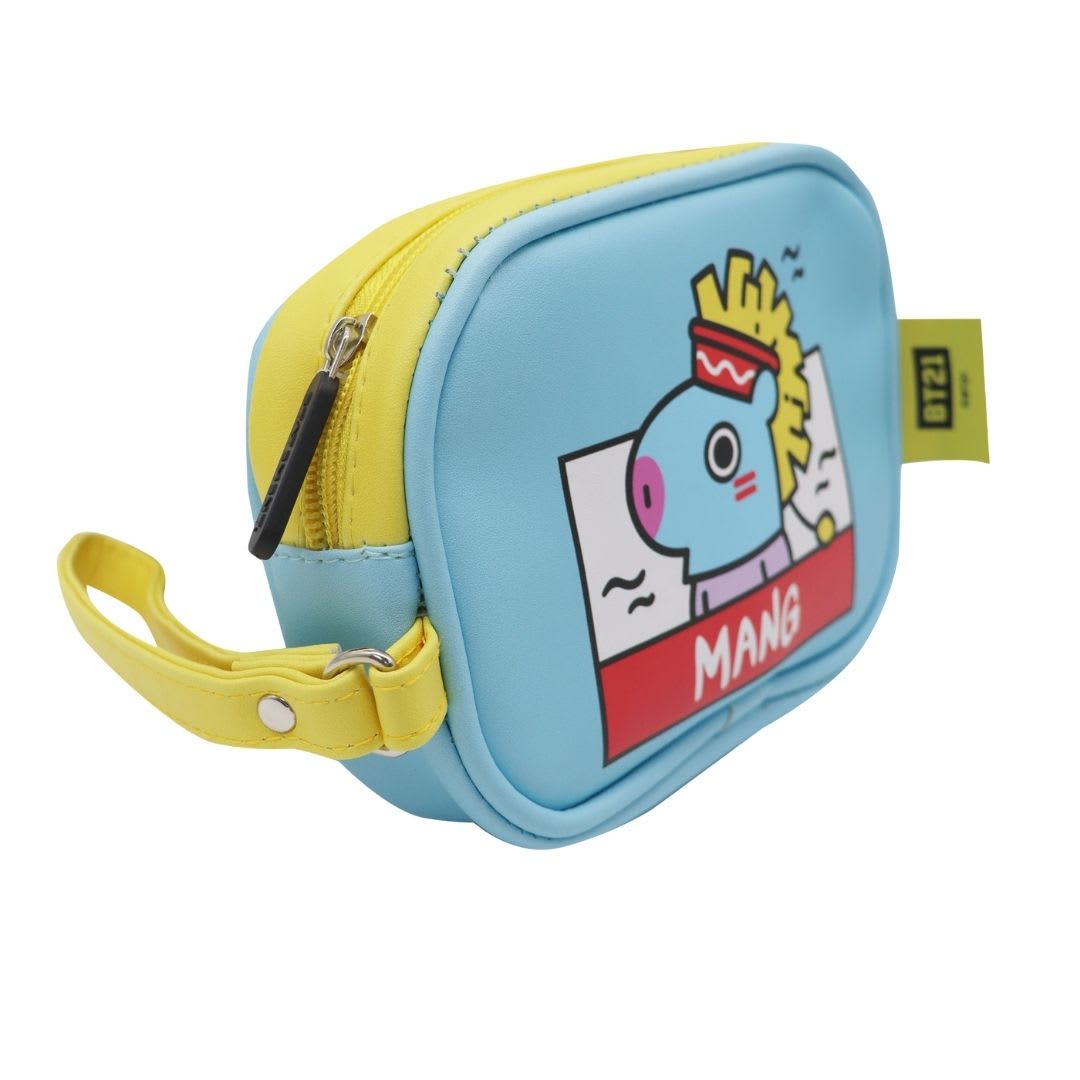 Neceser BT21 Mang Line Friends Diseño KPop Kawaii 14x10x2.5 cm2