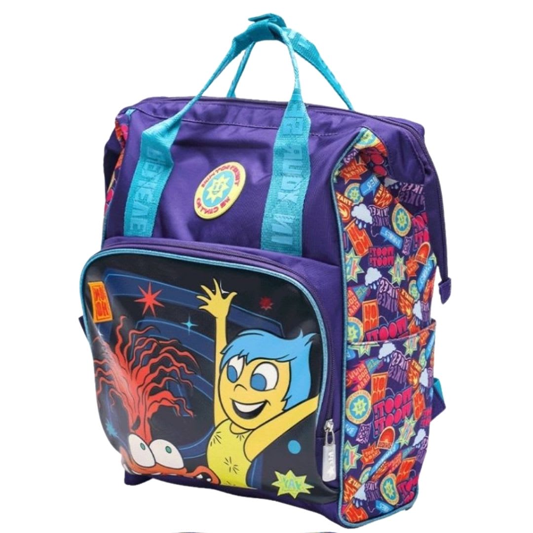 Mochila Oficio + Lonchera + Cartuchera Intensamente Ansiedad y Alegria2