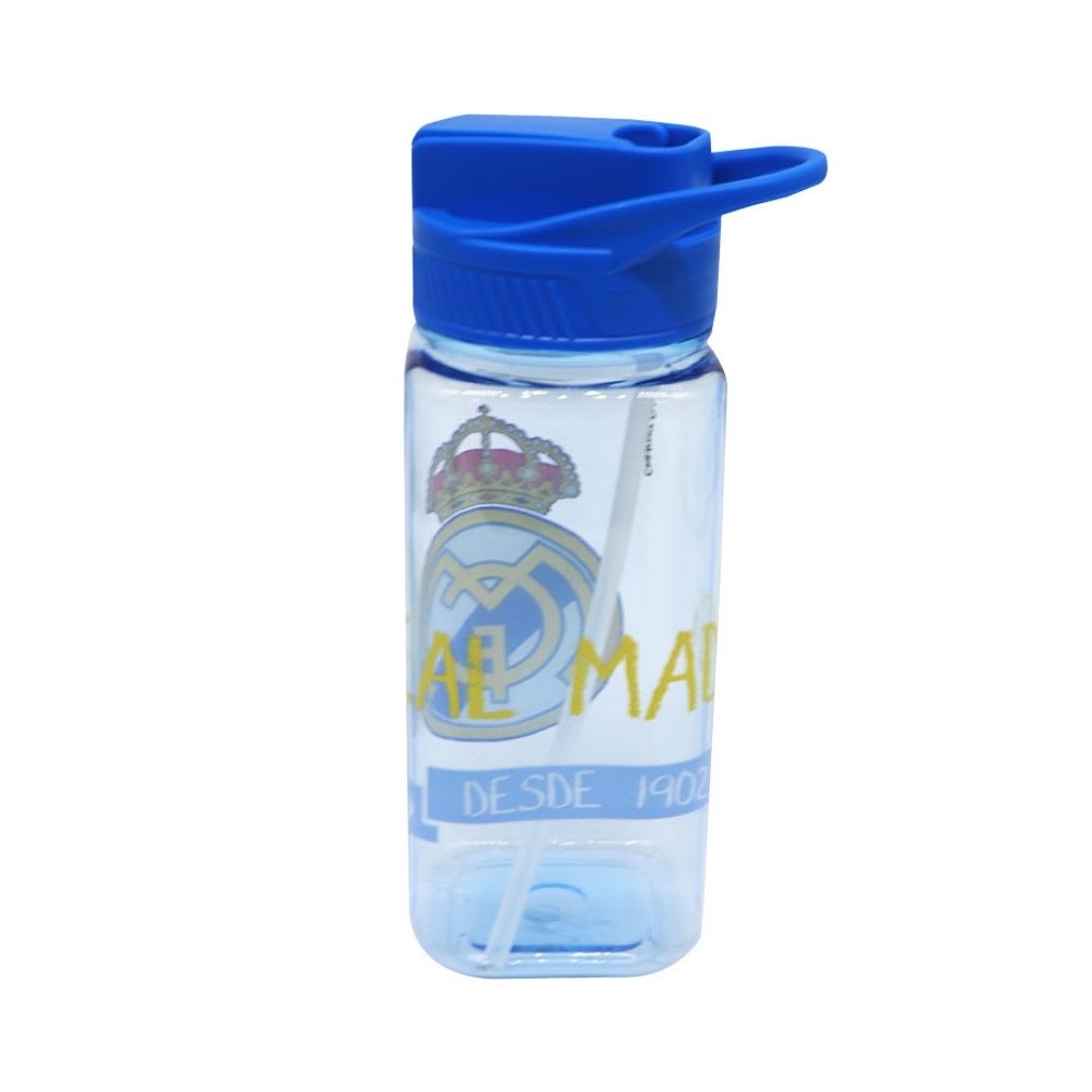 Tomatodo Escolar Botella Con Cañita Real Madrid Futbol 500 ML3
