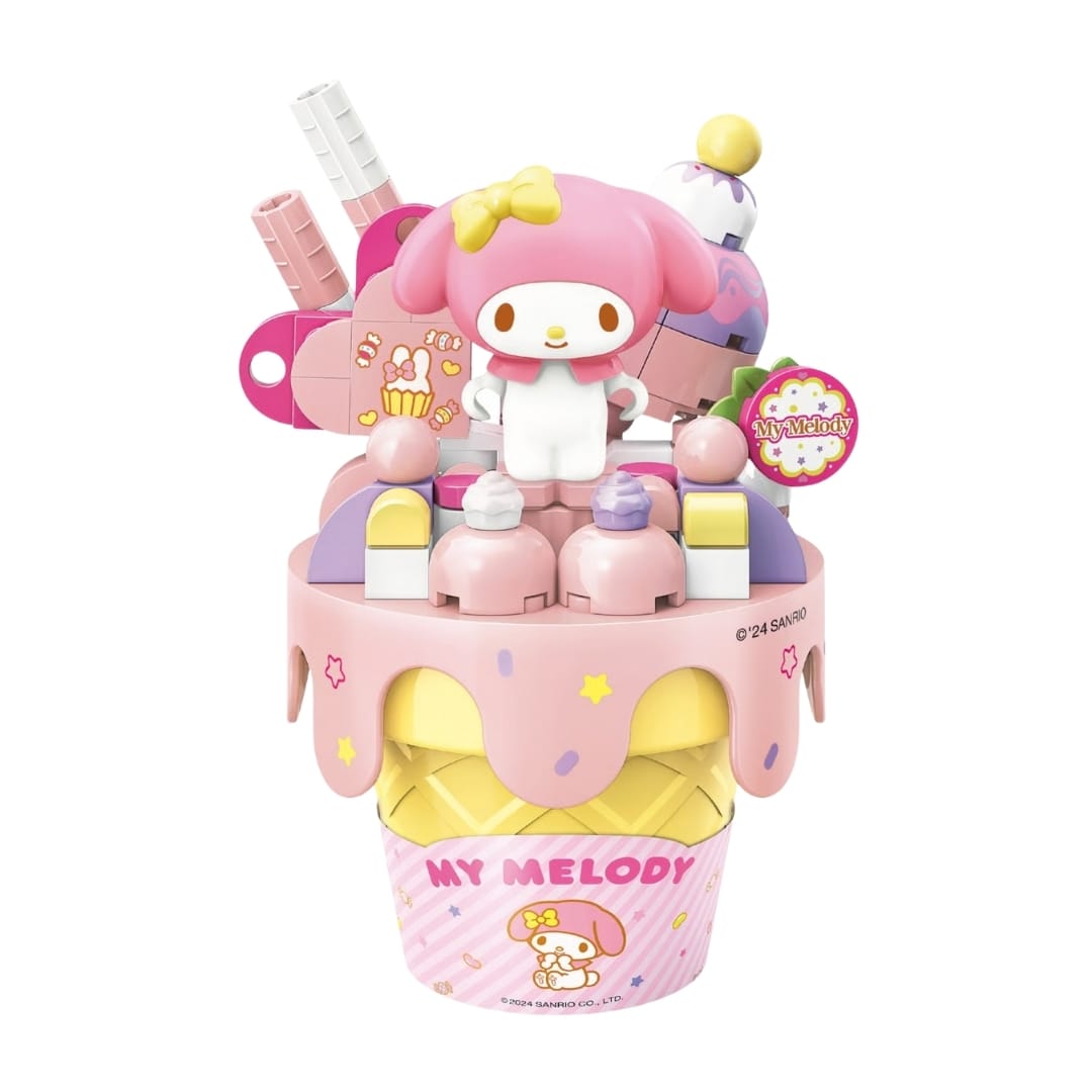Keeppley Sanrio My Melody - Set Armable Cono Crujiente Sabor Taro2