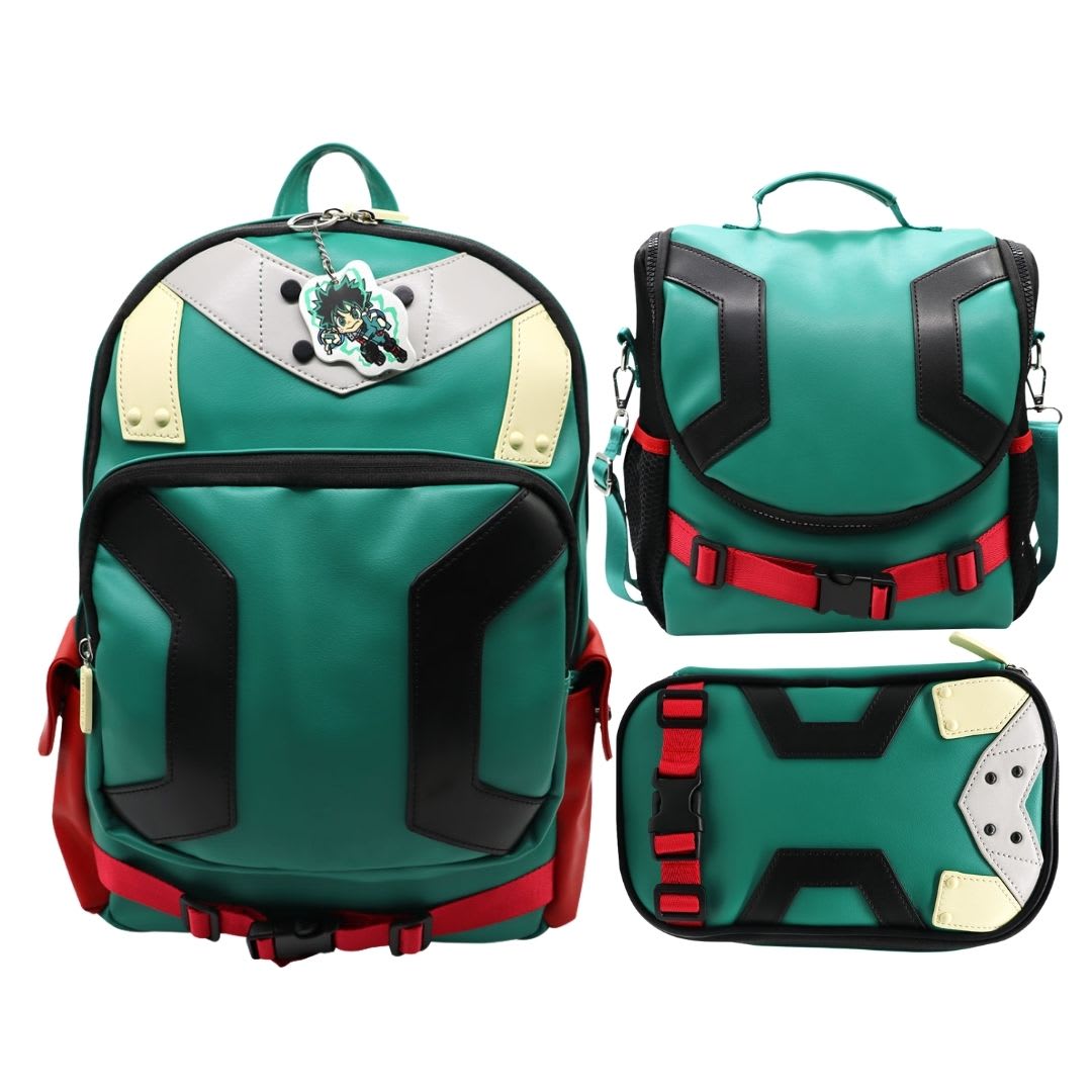 Pack Escolar Mochila My Hero Academia Izuku Midoriya Oficio 0