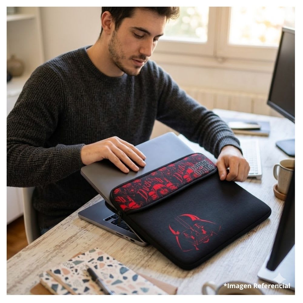 Funda para Laptop 15 - 16 pulgadas Reversible Star Wars Darth Vader6