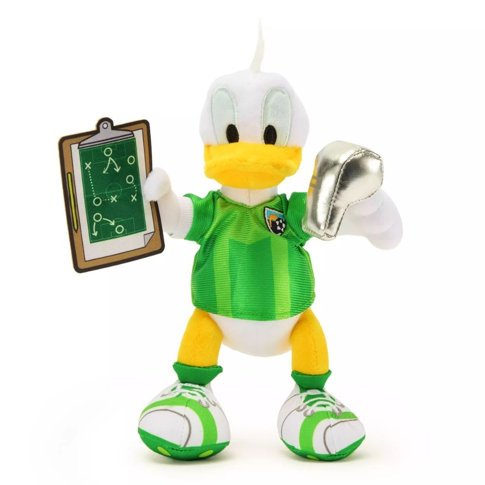 Peluche Pato Donald Mundial Futbol Disney Store 20cm 0