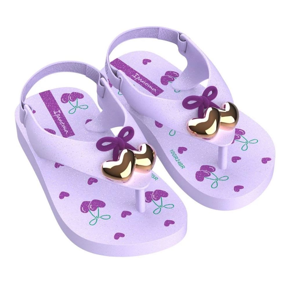 Sandalias Bebe Cereza Ipanema Lila 0