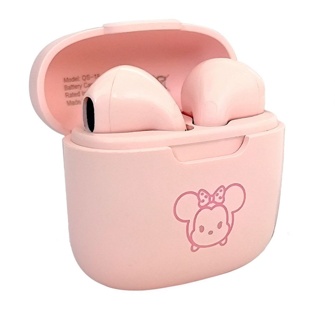 Audifonos Bluetooth Inalambricos Minnie Mouse Rosado4