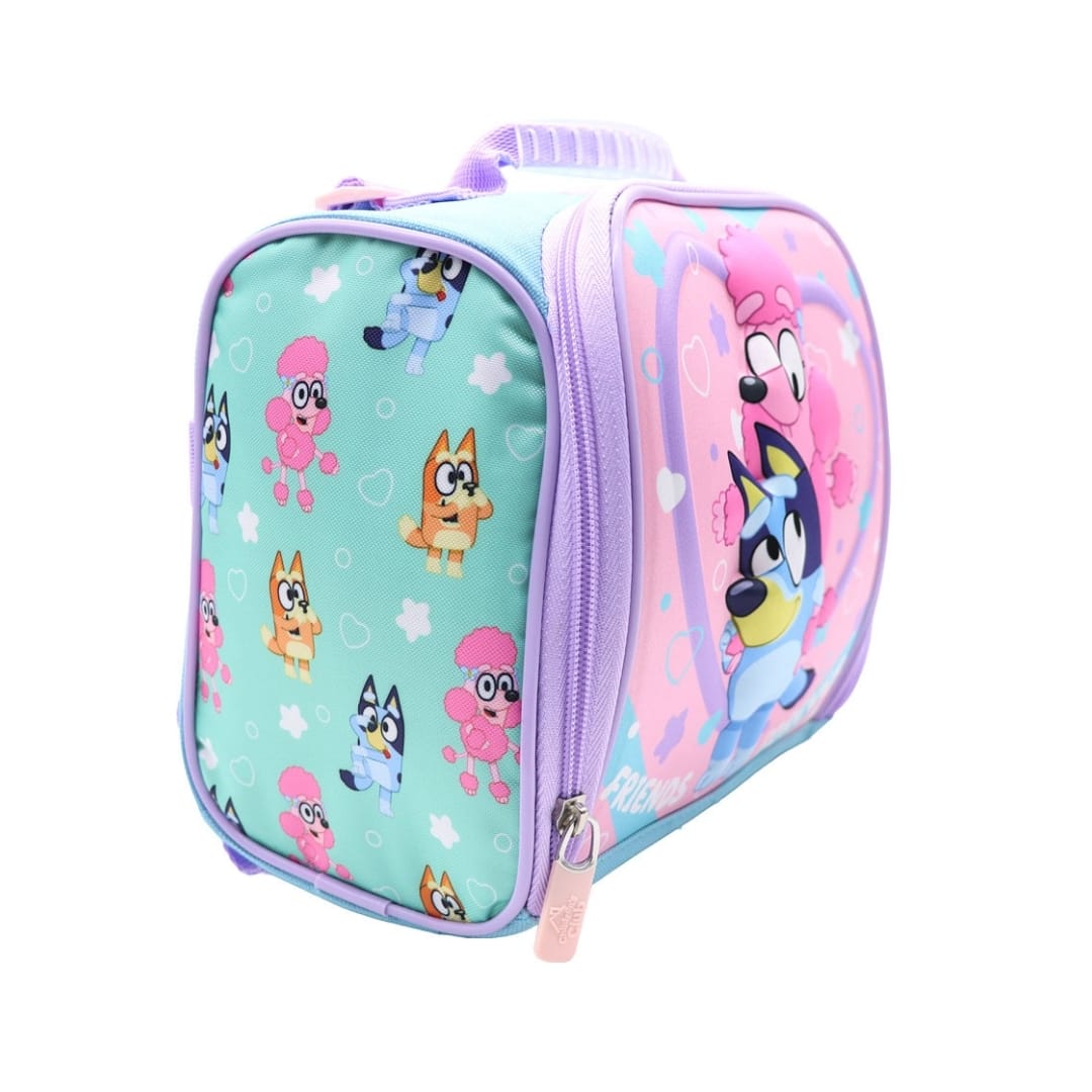 Pack Escolar Mochila Bluey Lila Nido4
