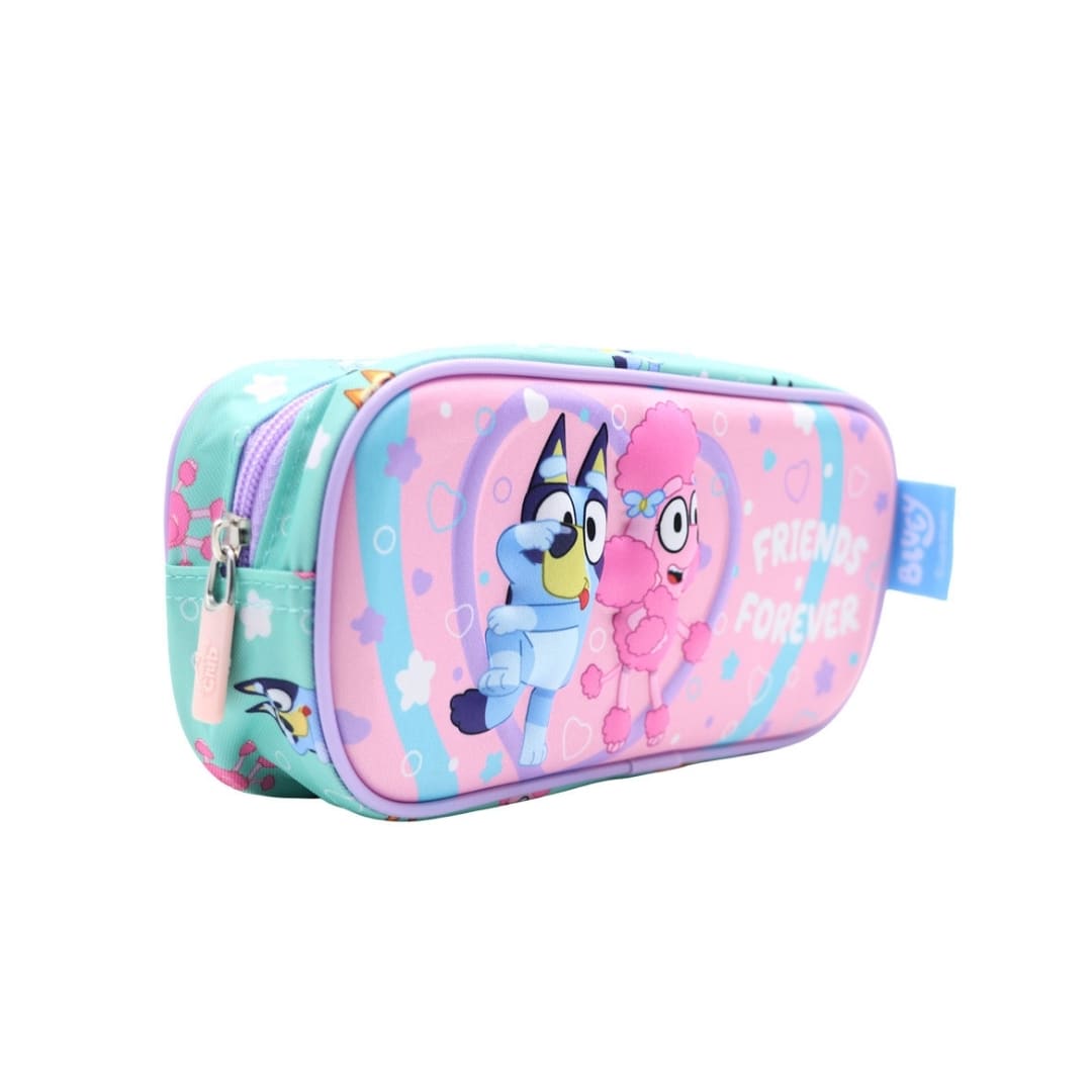 Pack Escolar Mochila Bluey Lila Nido6