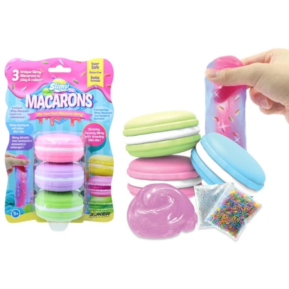 Kit de Macarrones Slime con Accesorios Sabor Sorpresa2