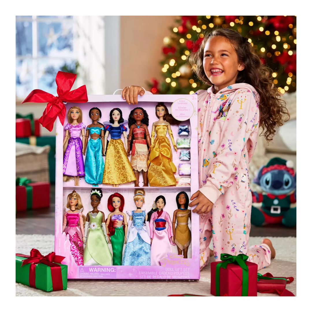 Gift Set Princesas Clásicas Disney Store 2024 x 11 unds3