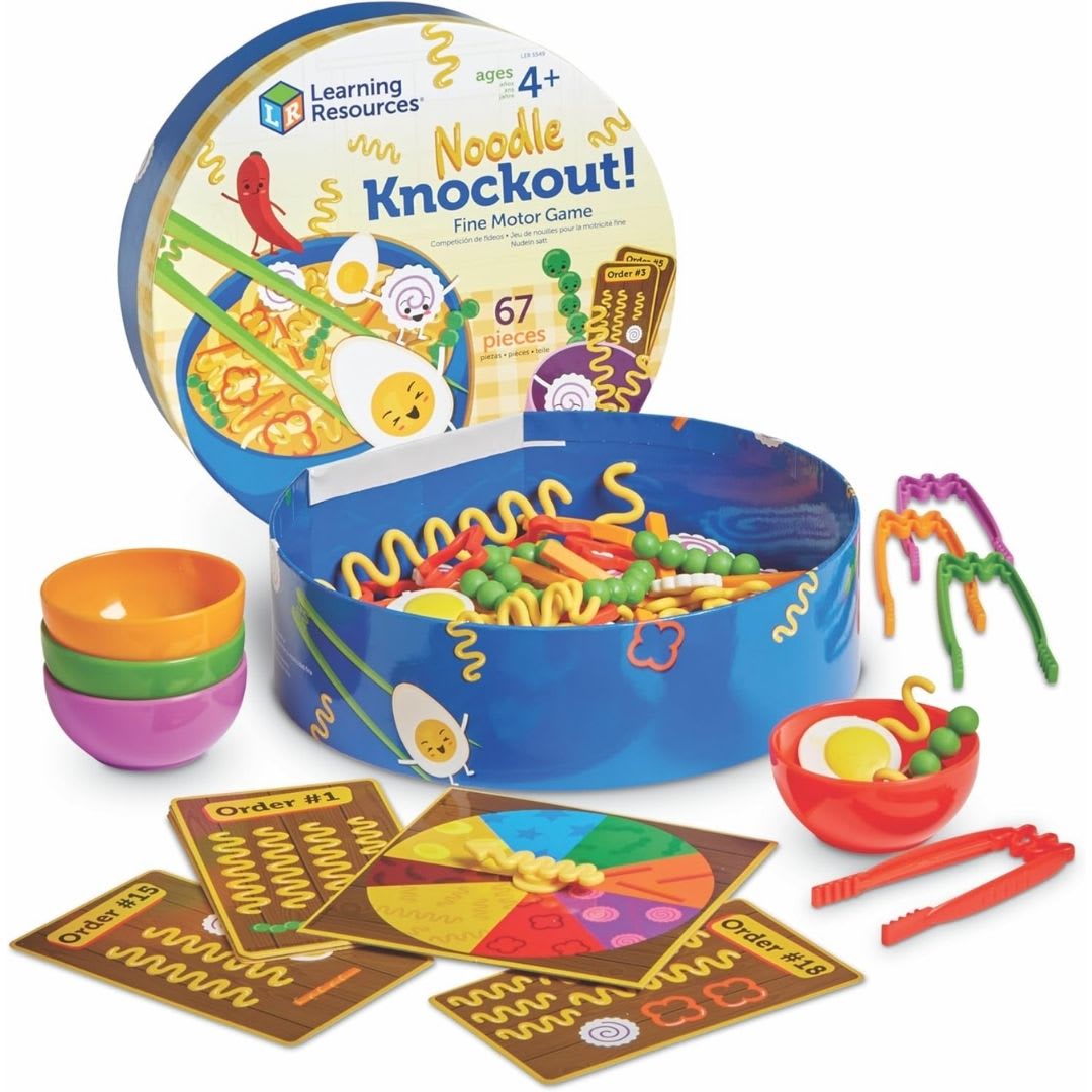 Set Didactico Motricidad Fina Pinzas Ramen Learning Resources 0