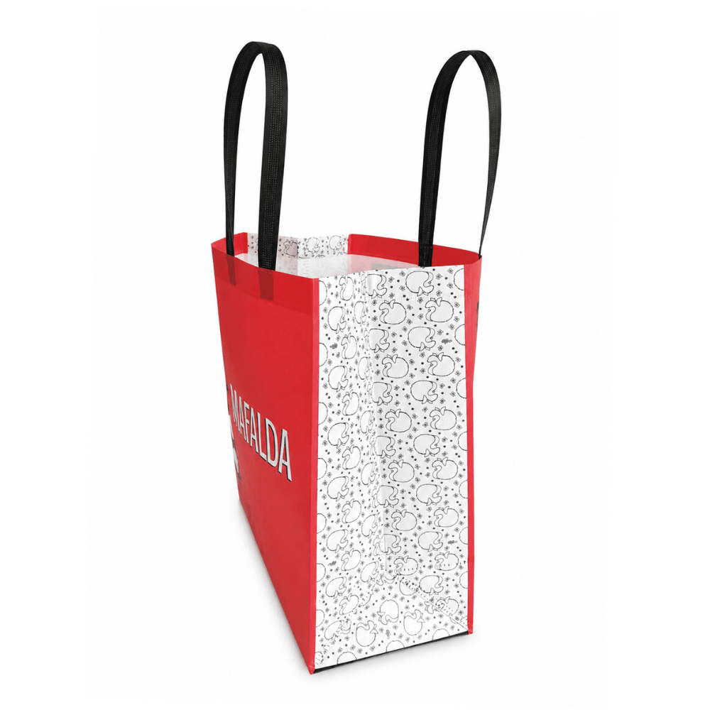 Bolsa Reutilizable Mafalda Roja 39 x 44 x 18 cm3