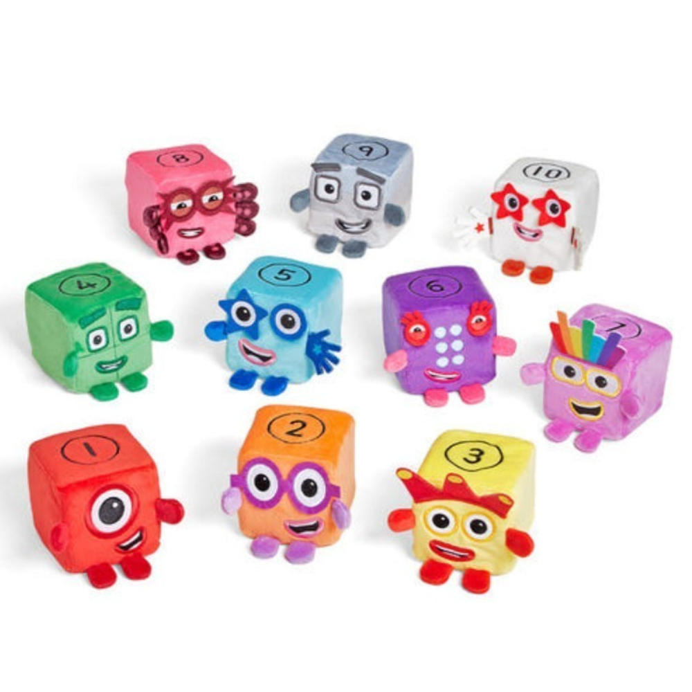 Numberblocks Set de Peluches 1-10 Number Blocks 0