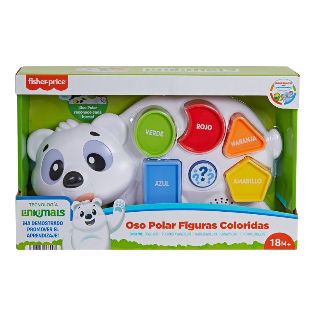 Fisher Price Linkimals Oso Polar  Juguete Educativo Multicolor2