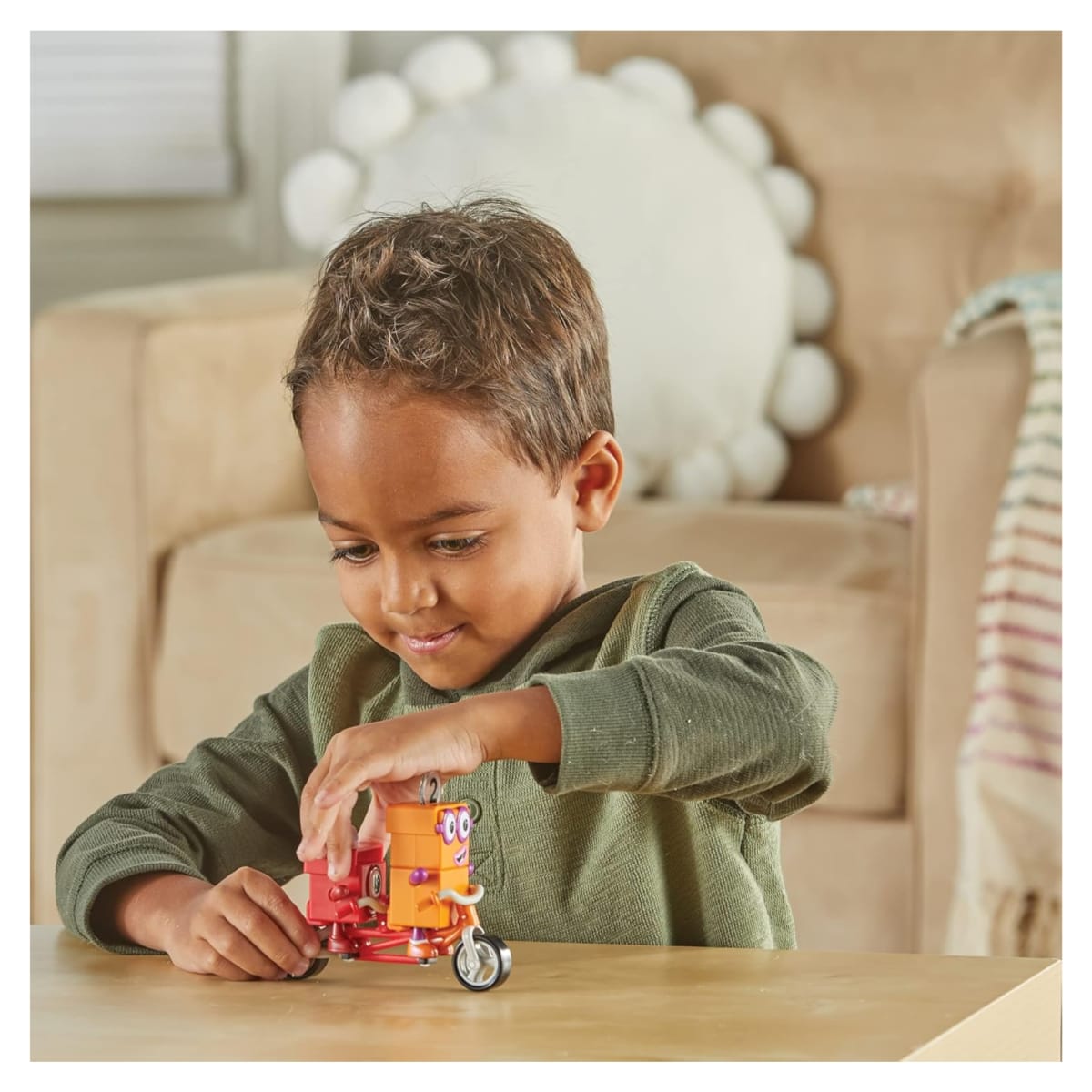 Set de Figuras Number Blocks 1 y 2 con Bicicleta Juguete Educativo Matemático2