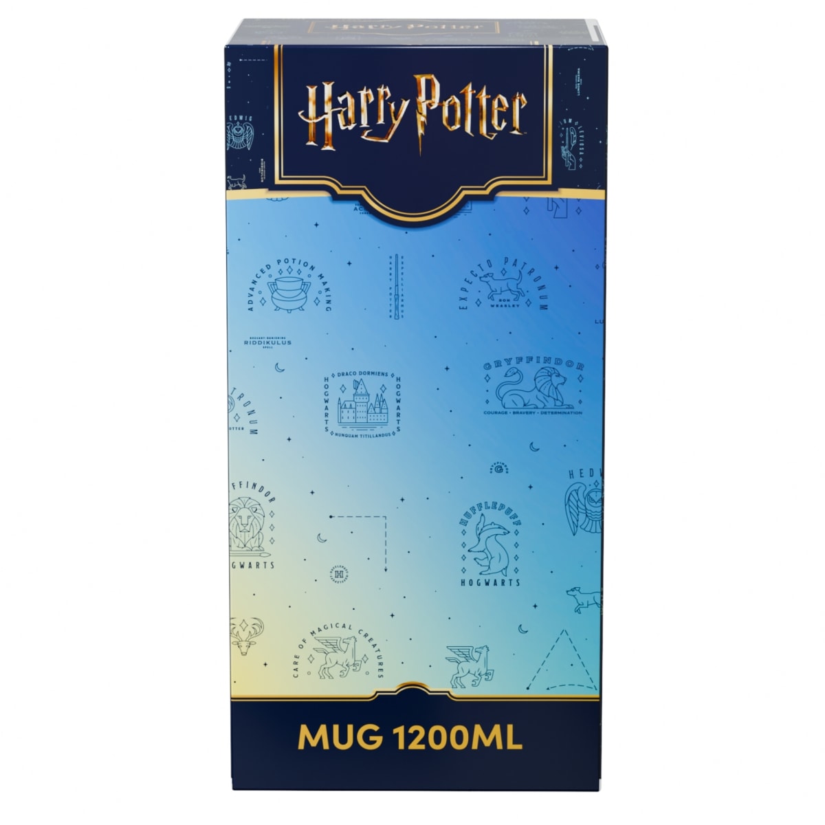 Mug termo Harry Potter con asa Kawaii Chibi 1200 ml rosado5