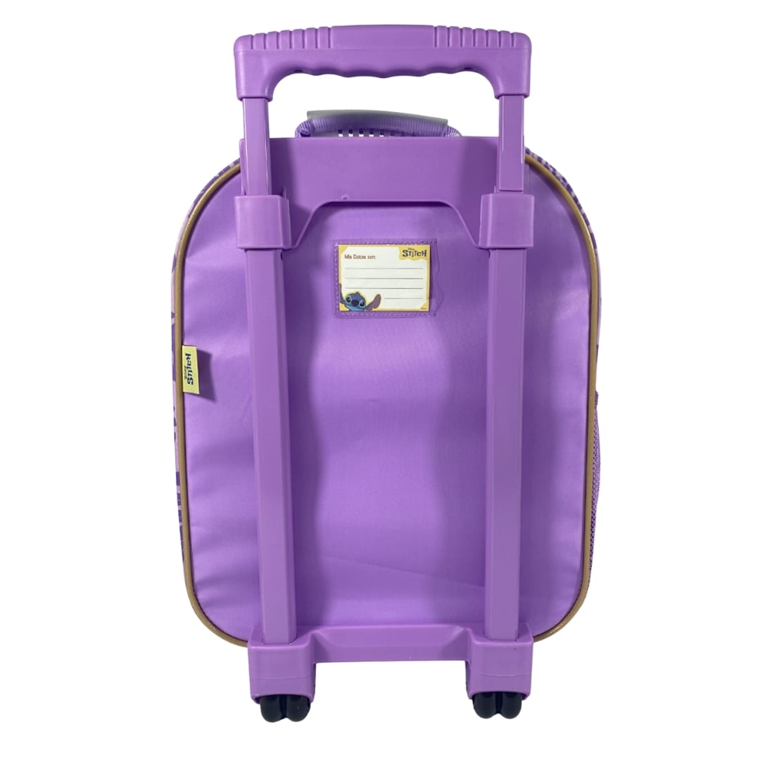 Pack Escolar Maleta Stitch Verde Oficio3