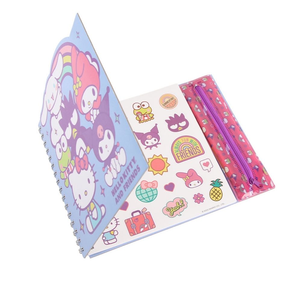 Cuaderno Set para Colorear Anillado Artesco Hello Kitty2