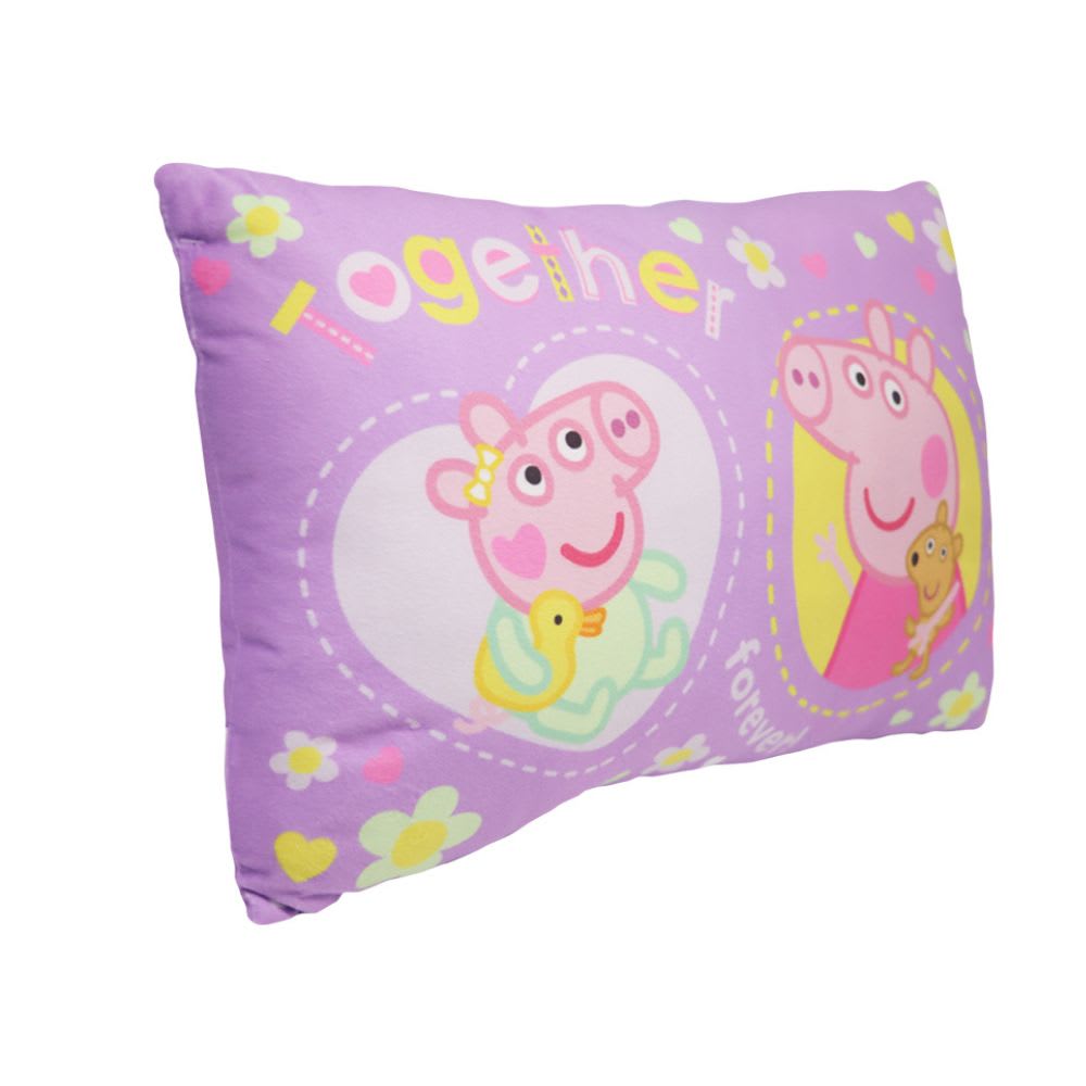Cojin Almohada Peppa Pig Evie Arcoiris Rectangular 35x26 cm3