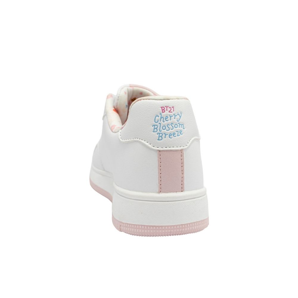 Zapatillas Mujer Casual BT21 BTS Kpop Kawai Blanco Rosado5