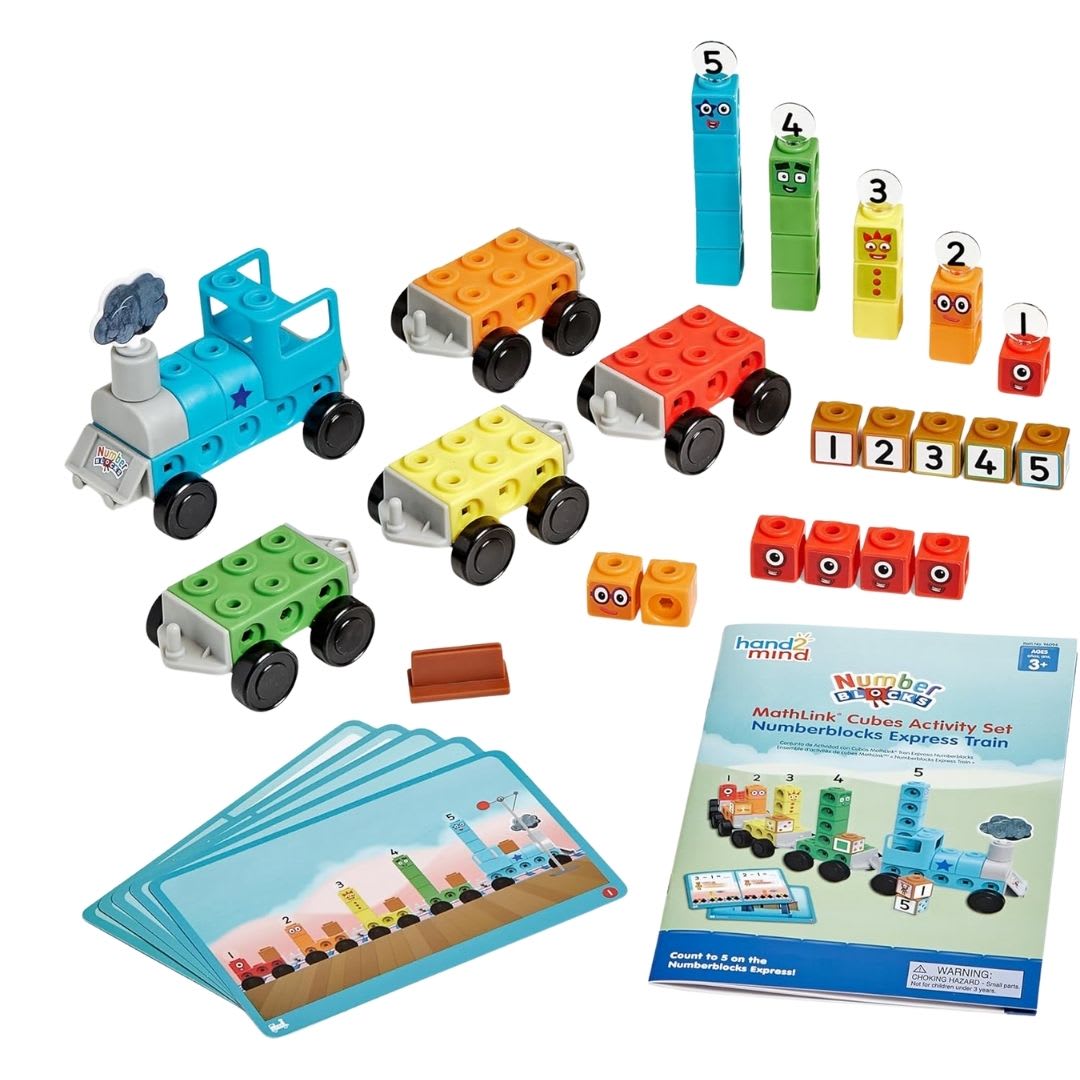 Numbers Blocks Tren bloques de números 1-52