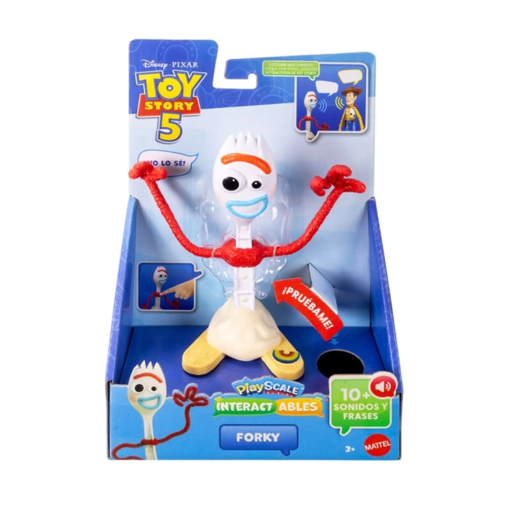 Juguete Forky Toy Story 5 Articulable Mattel Frases y Sonidos 0