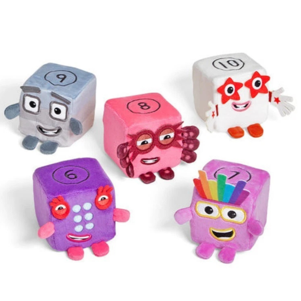 Numberblocks Set de Peluches 1-10 Number Blocks3
