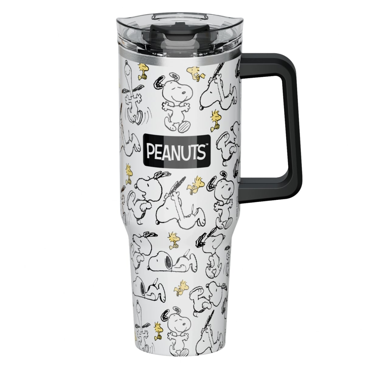 Mug termo Snoopy con asa Chibi 1200 ml blanco2