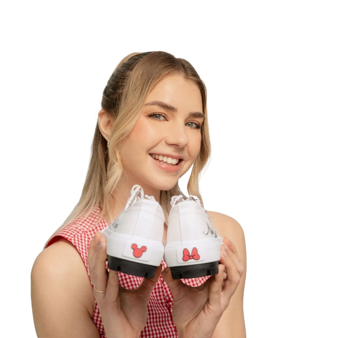 Zapatillas Urbanas Mujer Mickey Mouse Blanco7