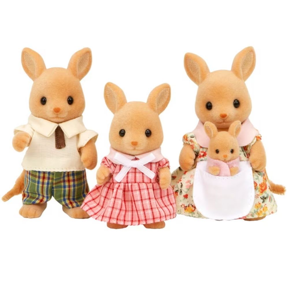 Juguete Sylvanian Ternurines Familia Canguro3