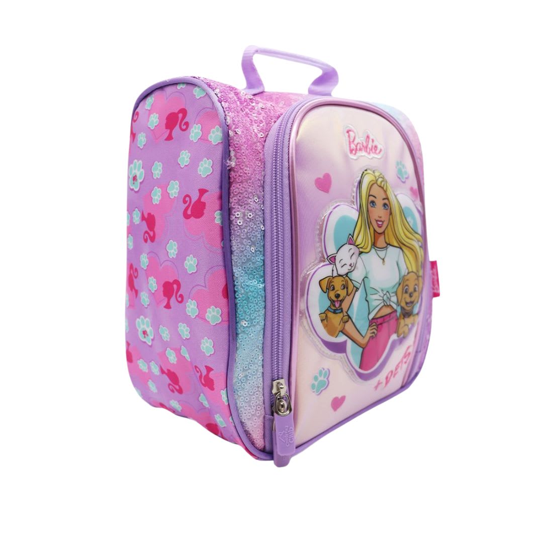 Pack Escolar Maleta Barbie Mascotas Rosado Oficio3