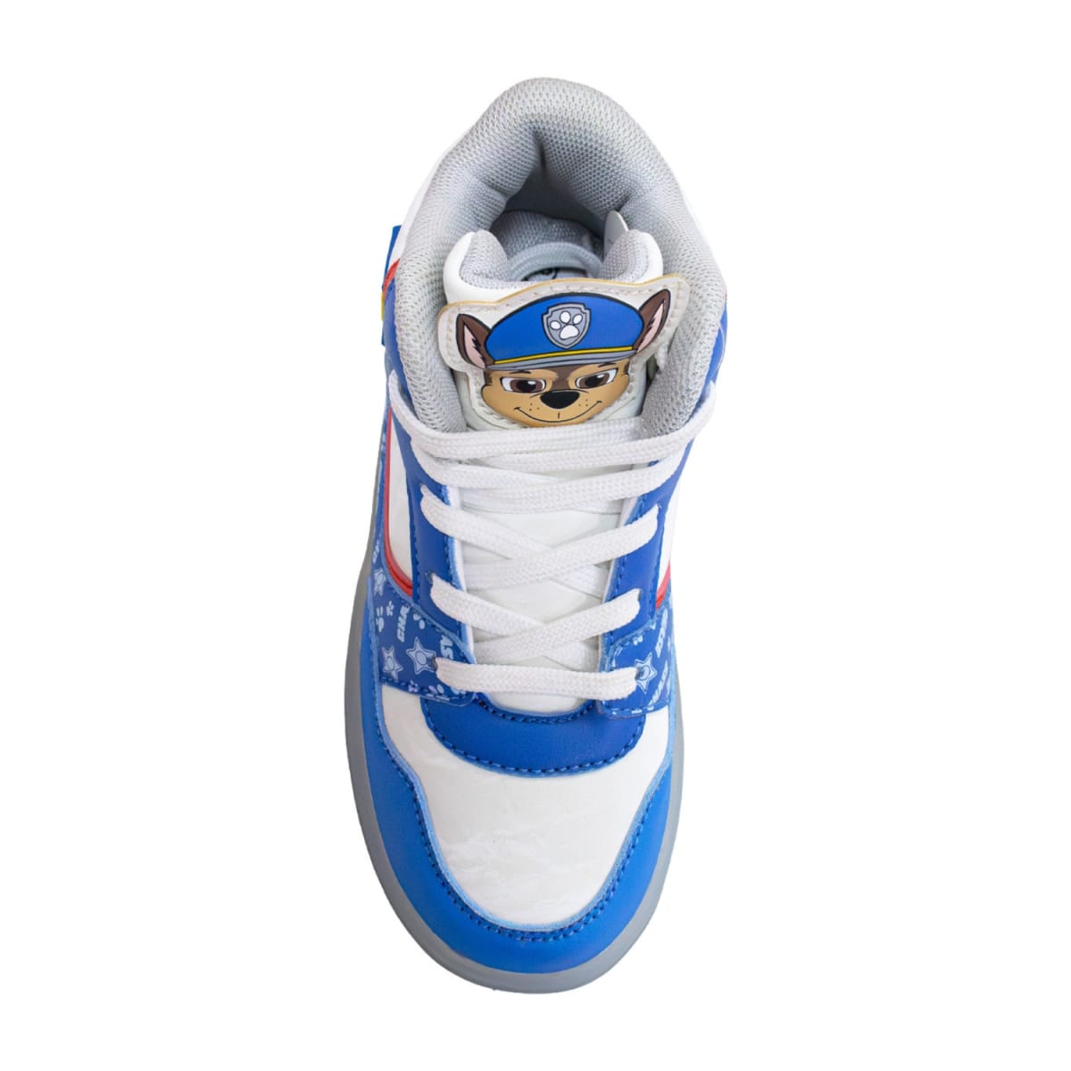 Zapatillas Botin Niño Casual Paw Patrol Azul Con Luces2